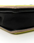 Canvas Quilted New Medium Fluo Boy Flap Black Grey Yellow