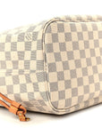 Damier Azur Neo Neverfull MM Rose Ballerine