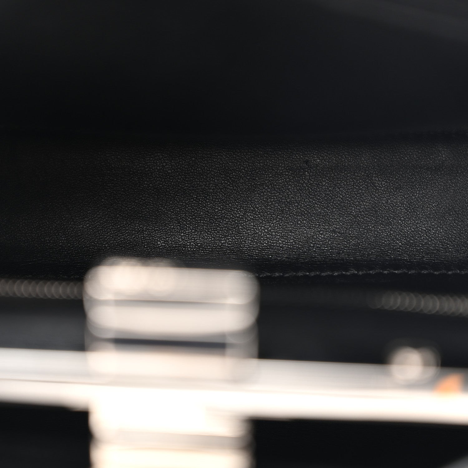 Nappa Lace Up Mini Peekaboo Iconic Satchel Black