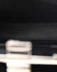 Nappa Lace Up Mini Peekaboo Iconic Satchel Black
