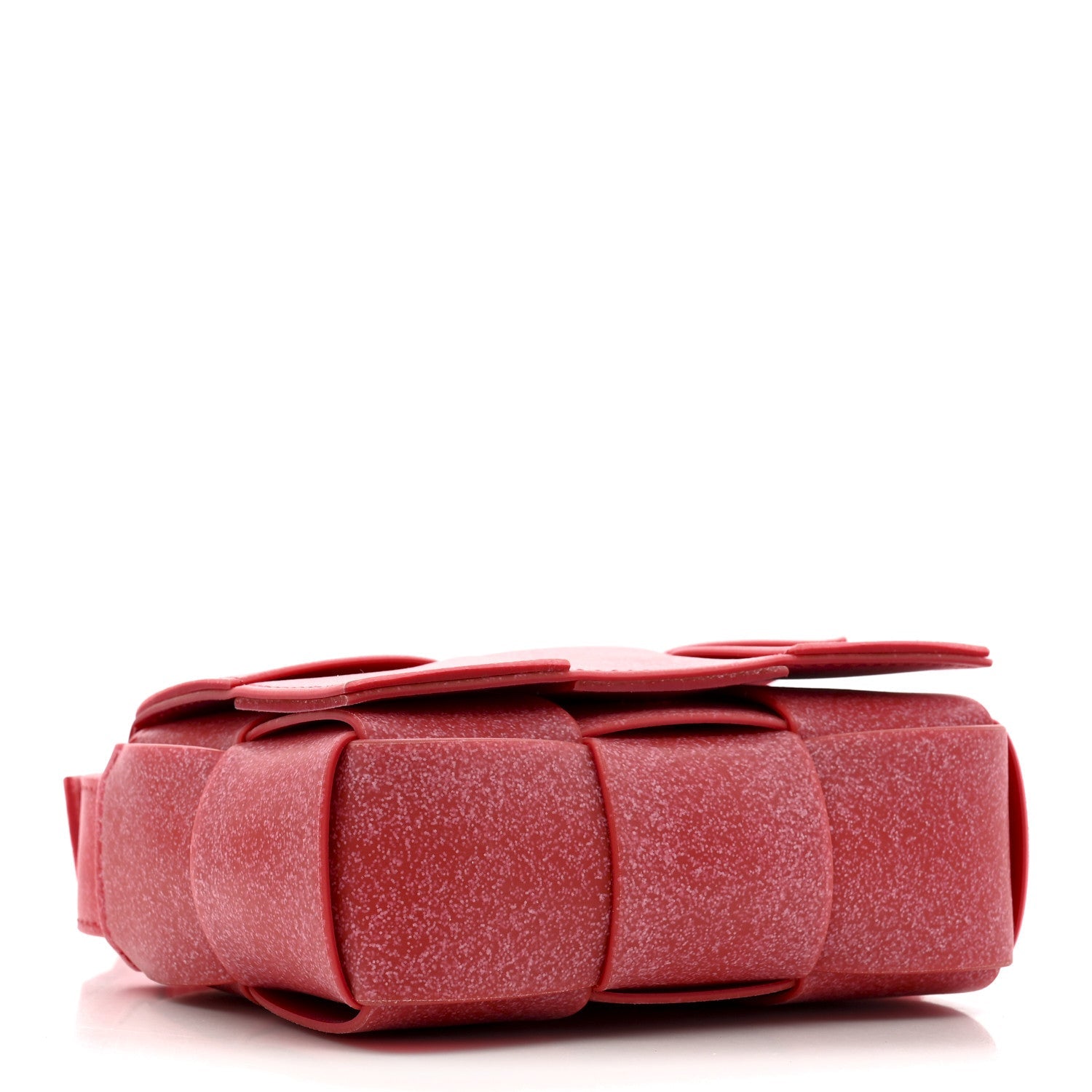 Rubber Maxi Intrecciato Extra Mini Cassette Crossbody Bag Firework