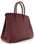 Epsom Birkin 30 Rouge H