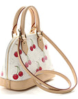 LV X TM Monogram Cerises Alma BB White