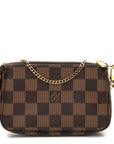 Damier Ebene Mini Pochette Accessories