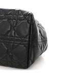 Calfskin Macrocannage Large Toujours Black