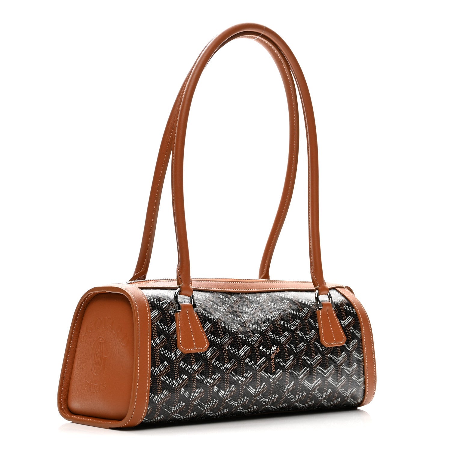 Goyardine Bonbonnière Bag Black Gold