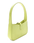 Calfskin Lizard Embossed Le 5 A 7 Mini Hobo Dull Lime