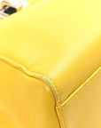 Nappa Mini Peekaboo Iconic Satchel Limone