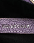 Agneau Arena Le Cagole Shoulder Bag XS Lilac
