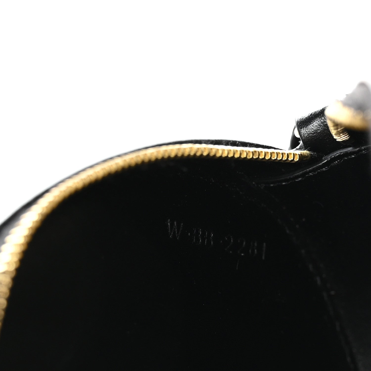 Smooth Calfskin Cuir Small Triomphe Oval Crossbody Purse Black