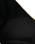Grained Calfskin Palazzo Bowler White