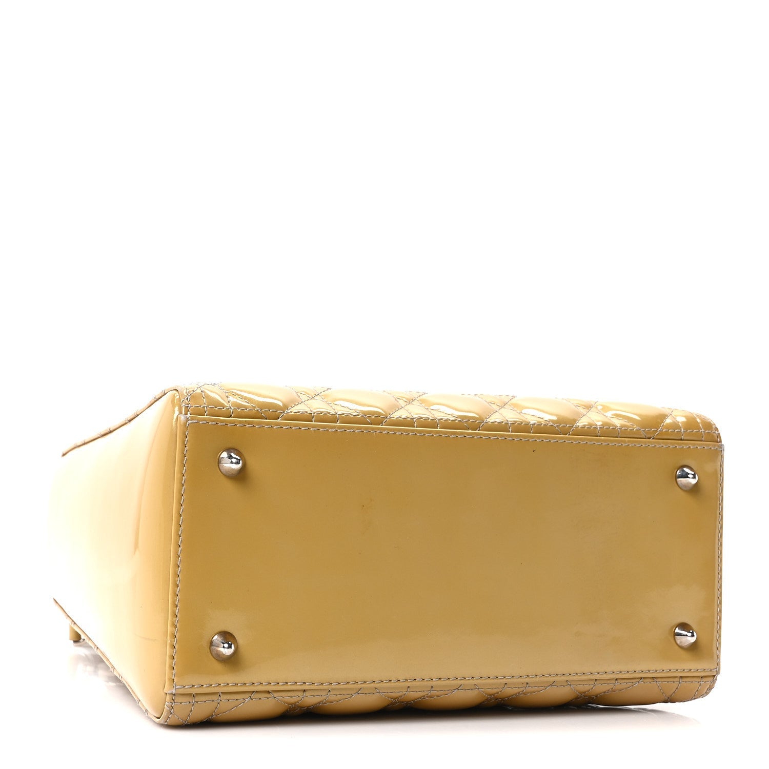 Patent Cannage Medium Lady D1OR Beige