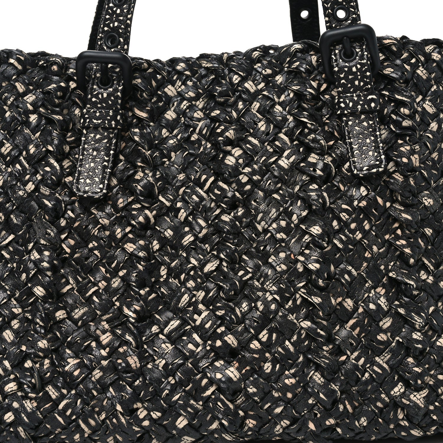 Nappa Nastri Medium Lido Tote Bag Tourmaline