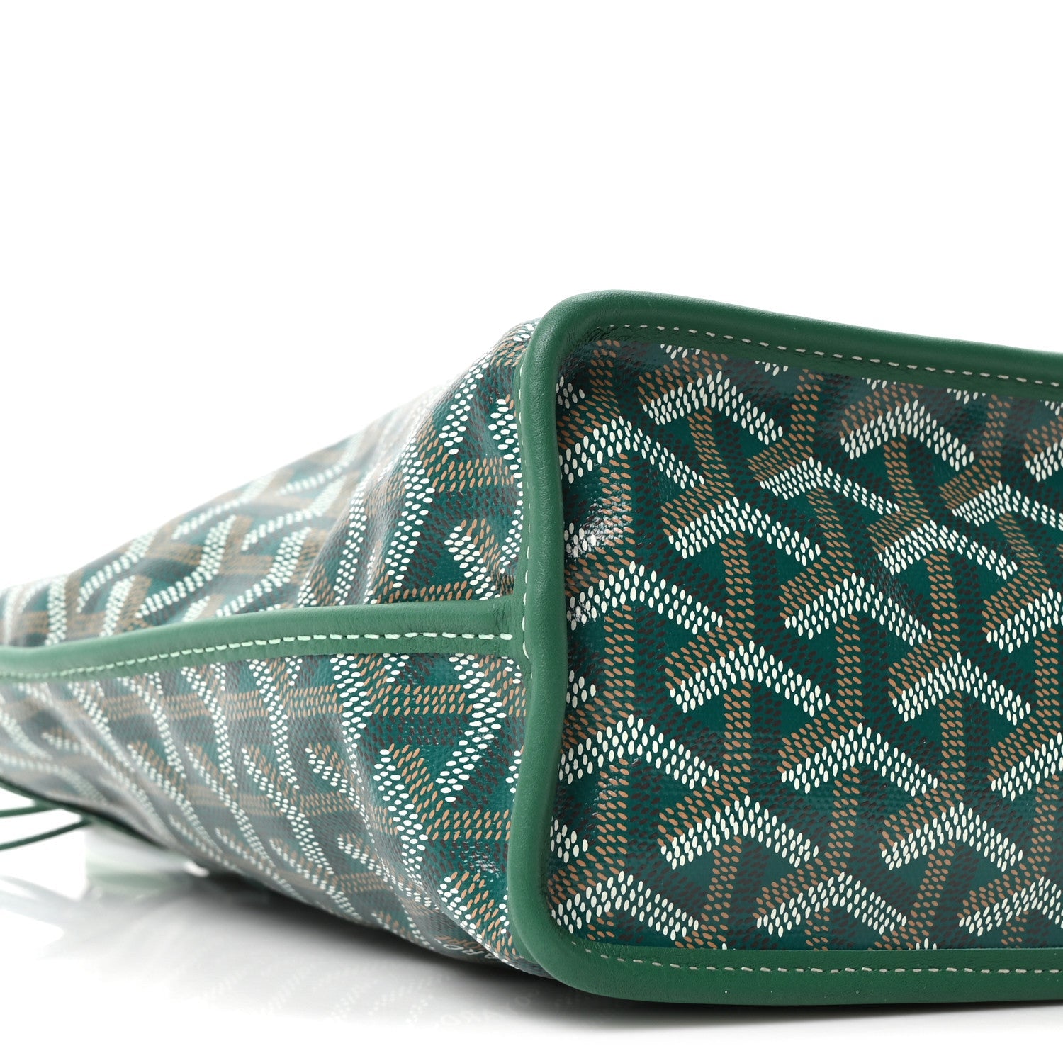Goyardine Reversible Mini Anjou Green