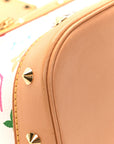 Monogram Multicolor Alma White