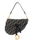 Oblique Saddle Bag Blue