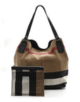 Canvas Mega Check Medium Maidstone Black