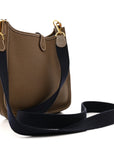 Taurillon Clemence Amazone Evelyne TPM Etoupe Bleu Indigo