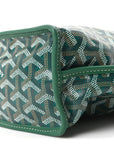 Goyardine Reversible Mini Anjou Green