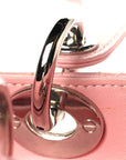 Lambskin Cannage Medium Lady D1OR Light Pink