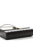 Nappa Intrecciato Mini Andiamo Crossbody Bag  Fondant