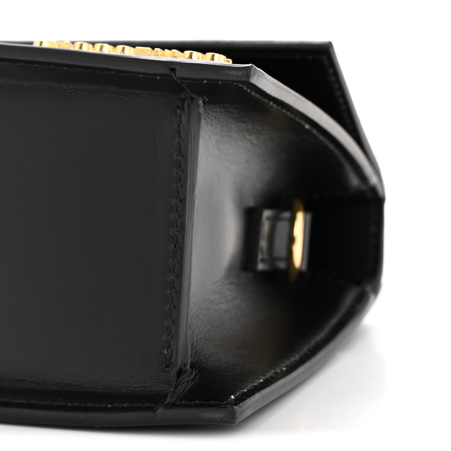 Smooth Calfskin Le Chiquito Noeud Black