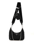 Nylon Re-Edition 2005 Shoulder Bag Black