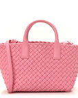 Nappa Intrecciato Mini Cabat Ribbon