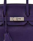 Taurillon Clemence Birkin 35 Iris
