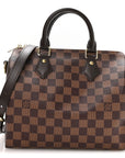 Damier Ebene Speedy Bandouliere 25