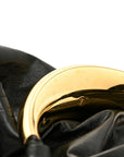 Calfskin Foulard Shoulder Bag Dark Green