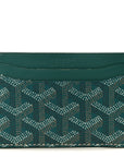 Goyardine Saint Sulpice Card Holder Green