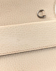 Dollar Calfskin Crystal Super Mini Dionysus Shoulder Bag Mystic White Black Diamond
