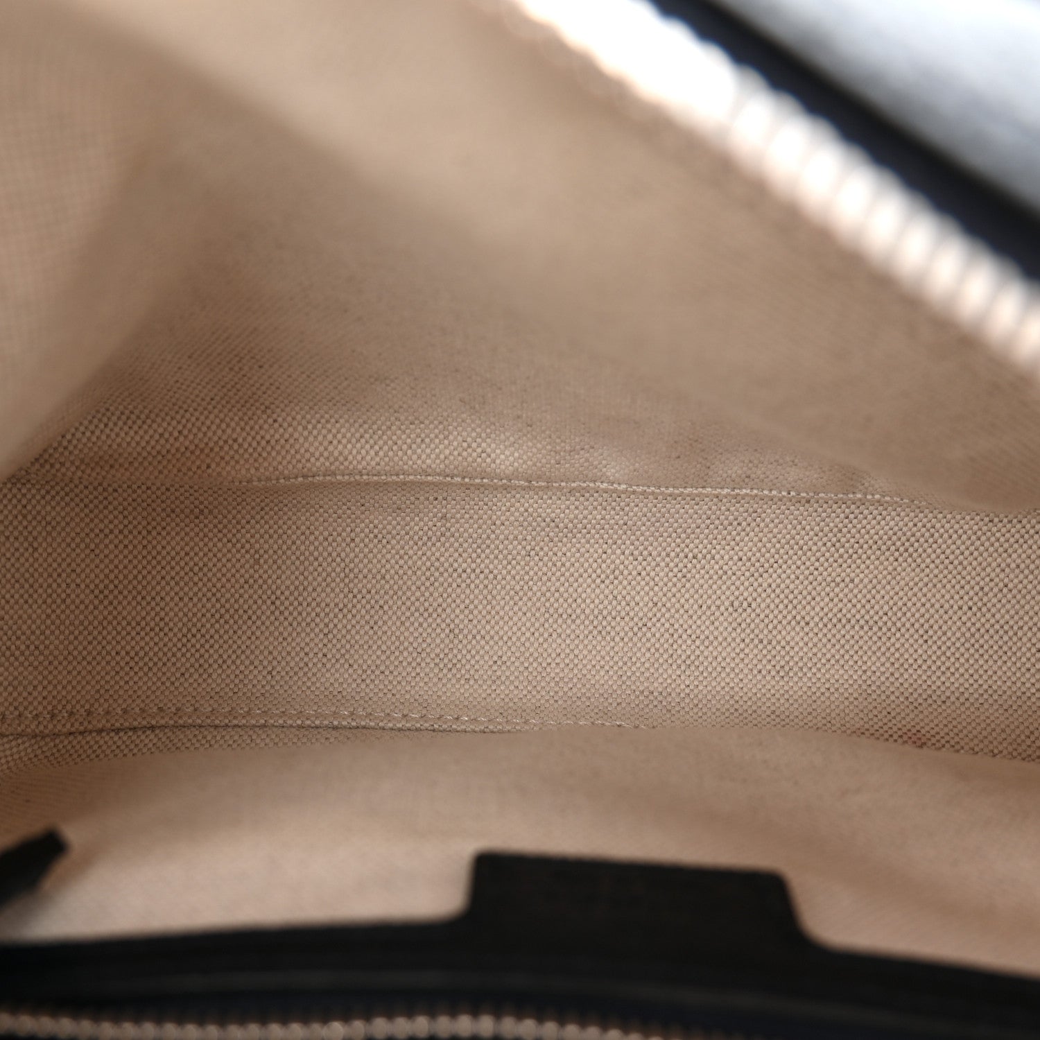 GG Supreme Monogram Textured Dollar Calfskin Web Studded Mini Ophidia Flap Shoulder Bag Beige Blue