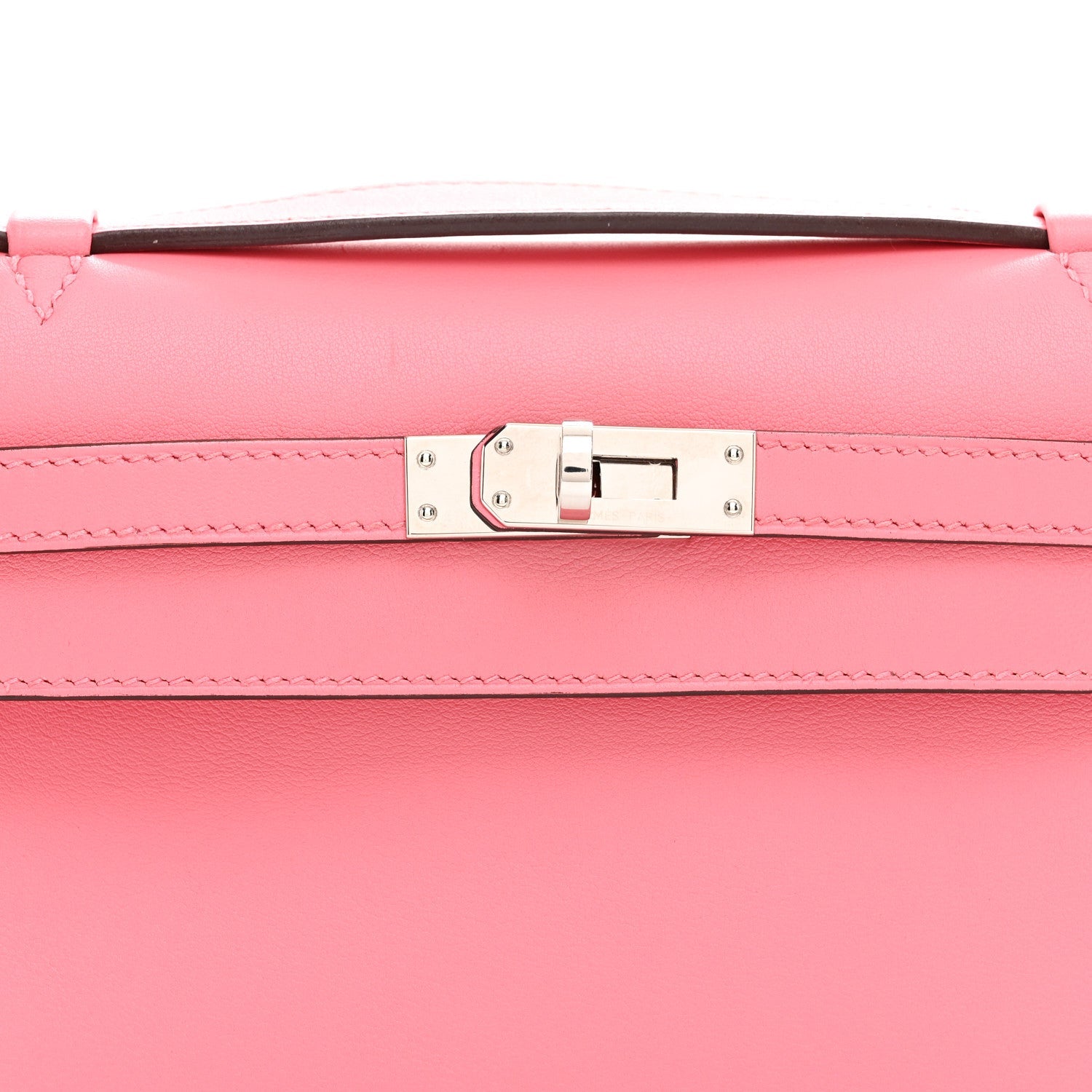 Swift Kelly Pochette Clutch Rose Ete