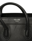 Smooth Calfskin Nano Luggage Black
