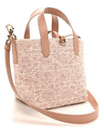 Tweed Cannage Small Vertical Toujours Rose des Vents