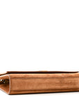 Suede Small Monogram Kate Satchel Macaron