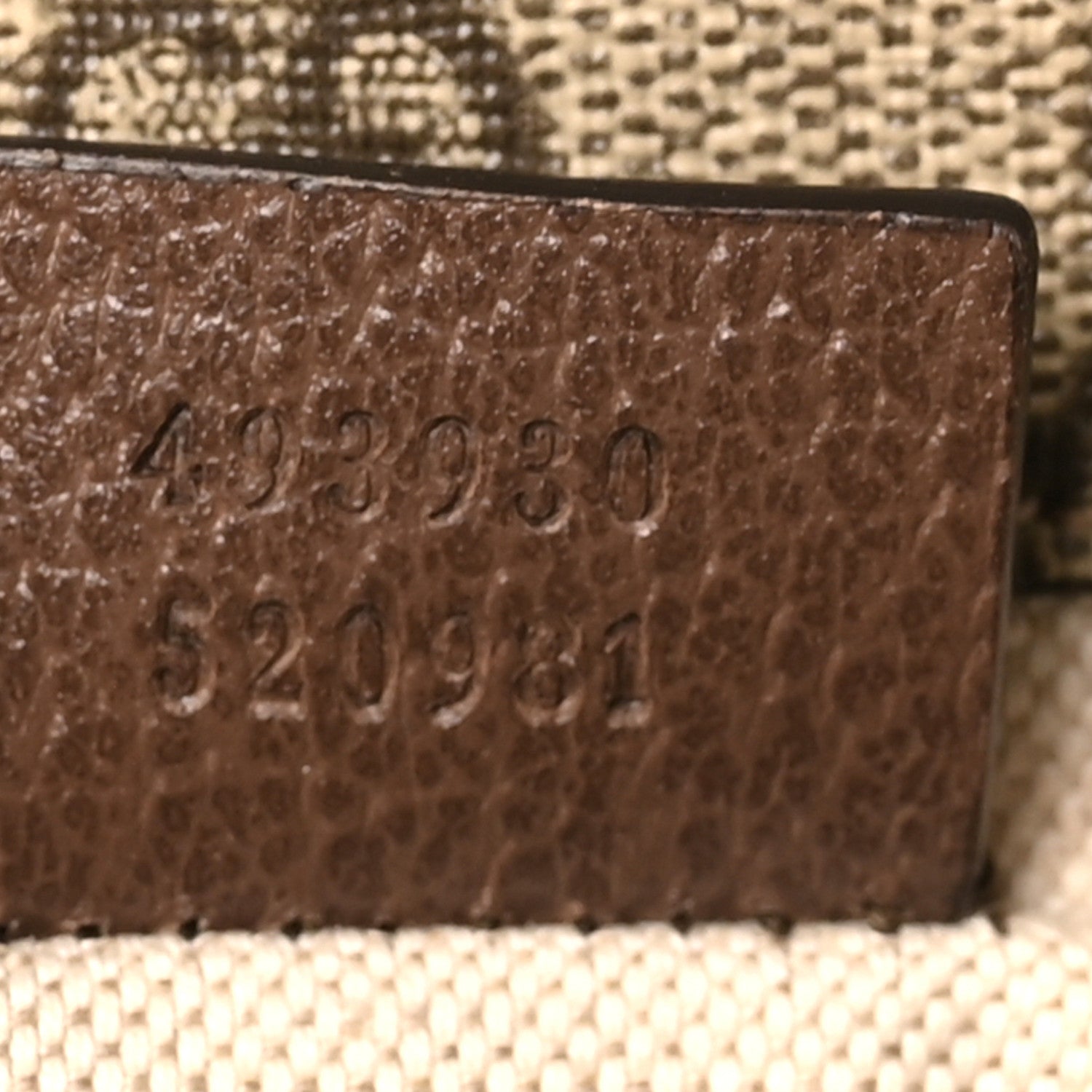 GG Supreme Monogram Neo Vintage Web Belt Bag Brown