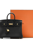 Togo Birkin 25 Black