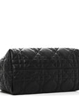 Calfskin Macrocannage Medium Toujours Black