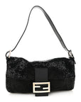 Beaded Baguette Black