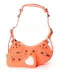 Agneau Arena Le Cagole Shoulder Bag XS Orange