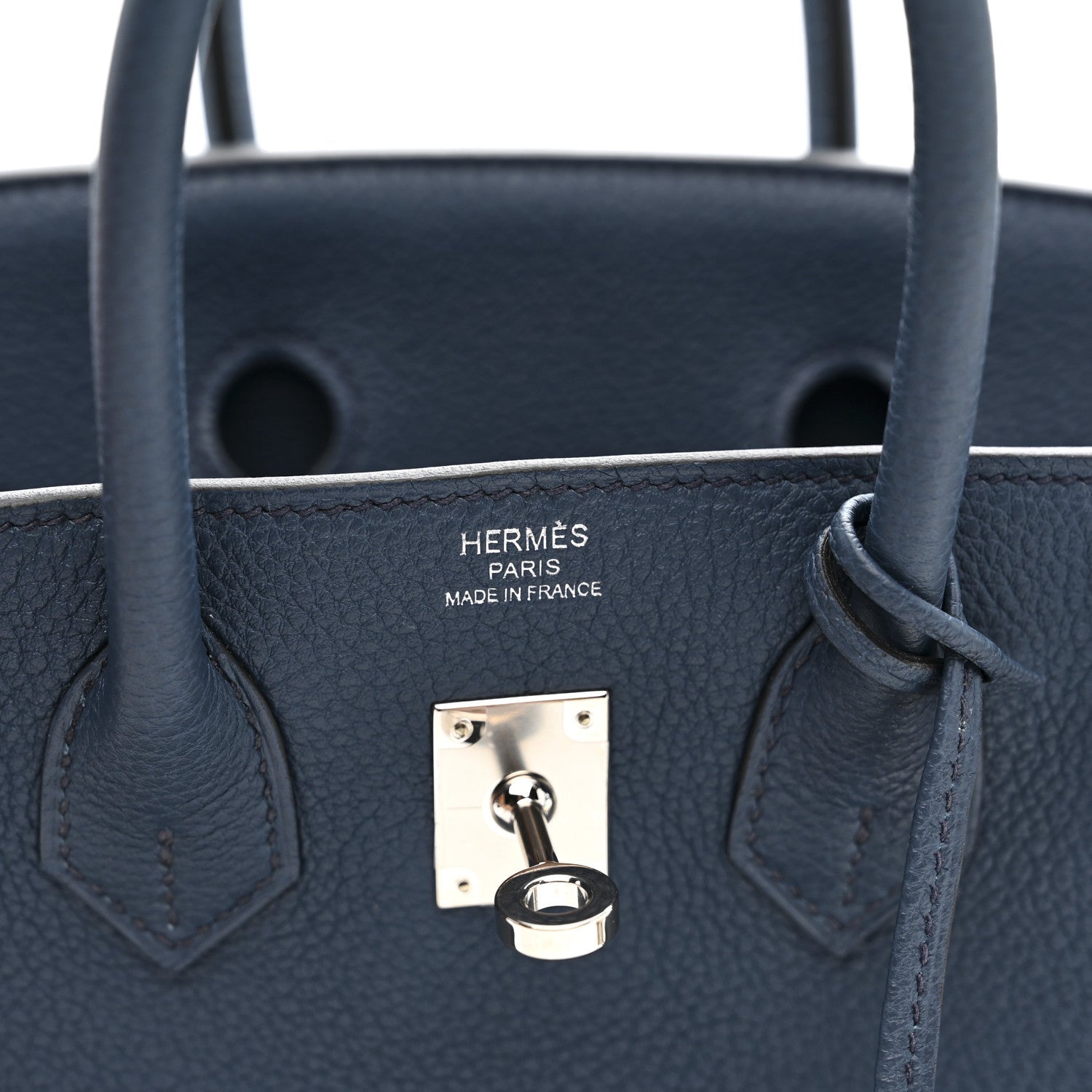 Togo Birkin 25 Bleu de Prusse