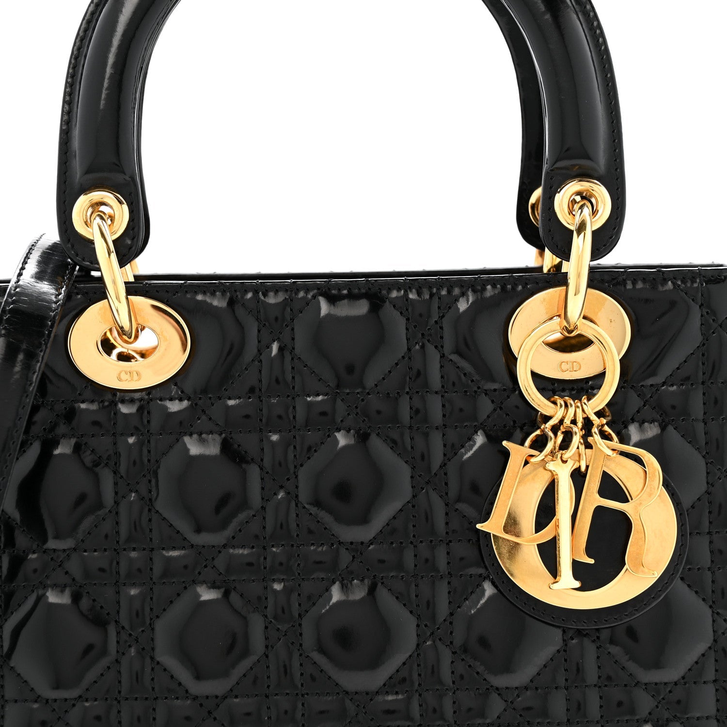 Patent Cannage Medium Lady D1OR Black