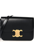 Shiny Calfskin Teen Triomphe Black