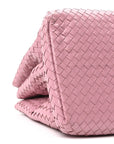 Light Calf Intrecciato Medium Roma Mallow