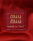 Velluto Mini Pouch Rosso
