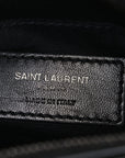 Calfskin Matelasse Monogram Lou Belt Bag Black