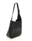 Smooth Calfskin Small Le 5 A 7 Soft Hobo Black